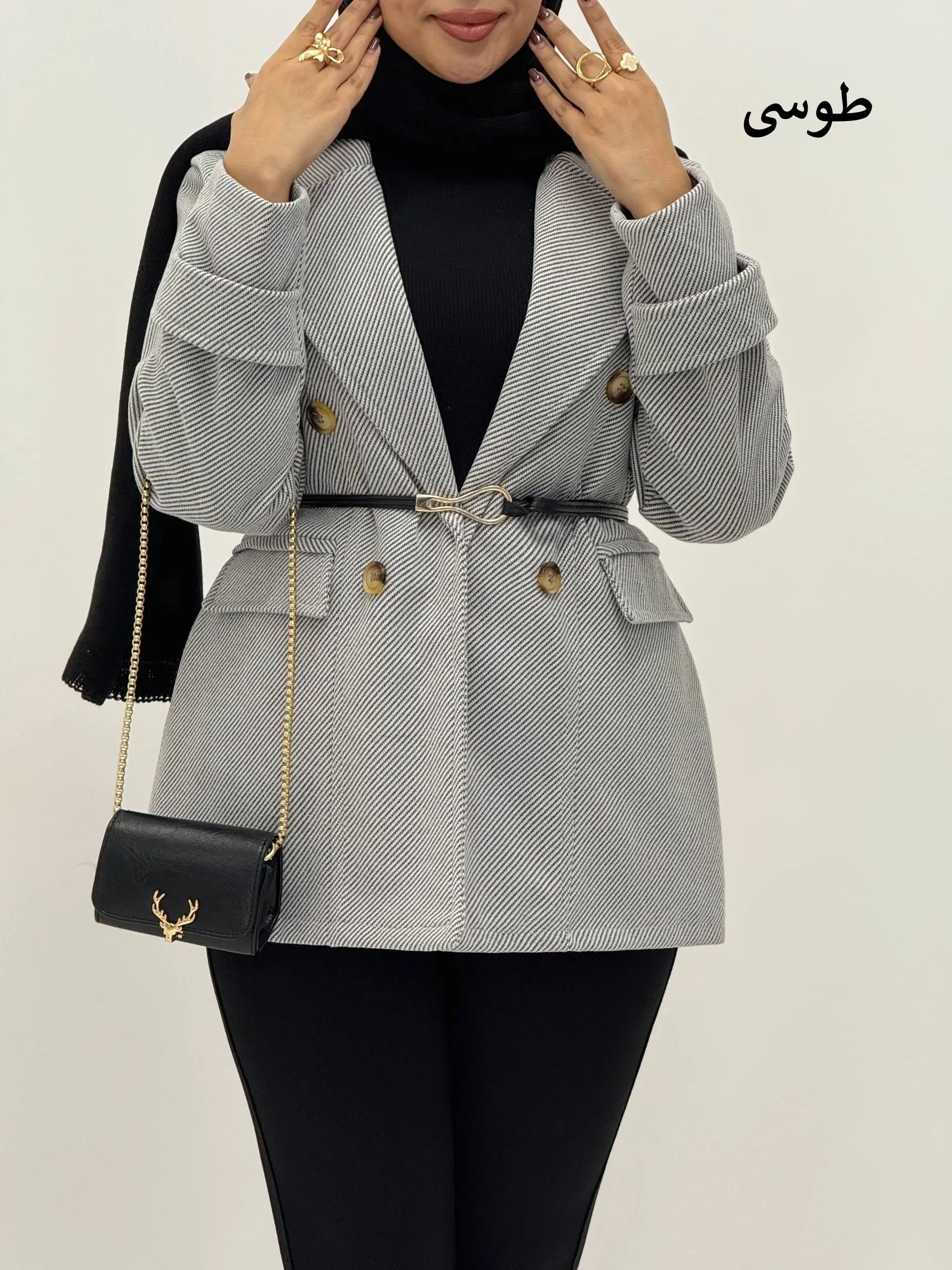 3928-پالتو فوتر آنیلا